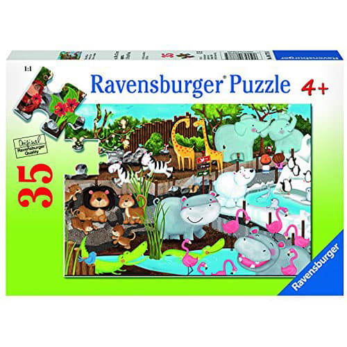 Day at the Zoo 35pc Puzzle Main Product  Image width="1000" height="1000"