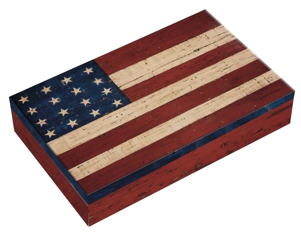 Grand Ole Flag Domino Set by Warren Kimble 3rd Product Detail  Image width="1000" height="1000"