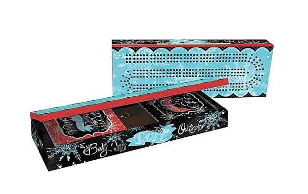 Winter Magic Cribbage Set by LoriLynn Simms Main Product  Image width="1000" height="1000"