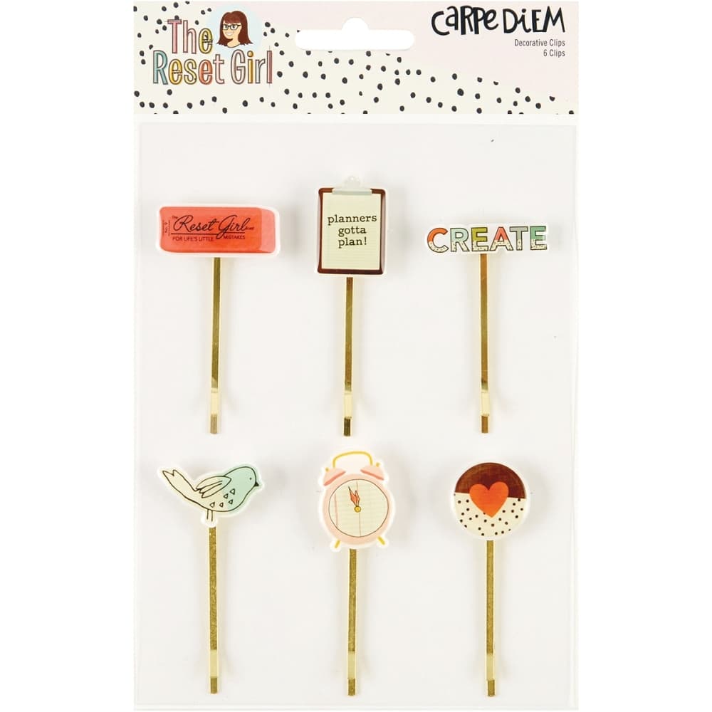 Reset Girl Decorative Clips Main Product  Image width="1000" height="1000"