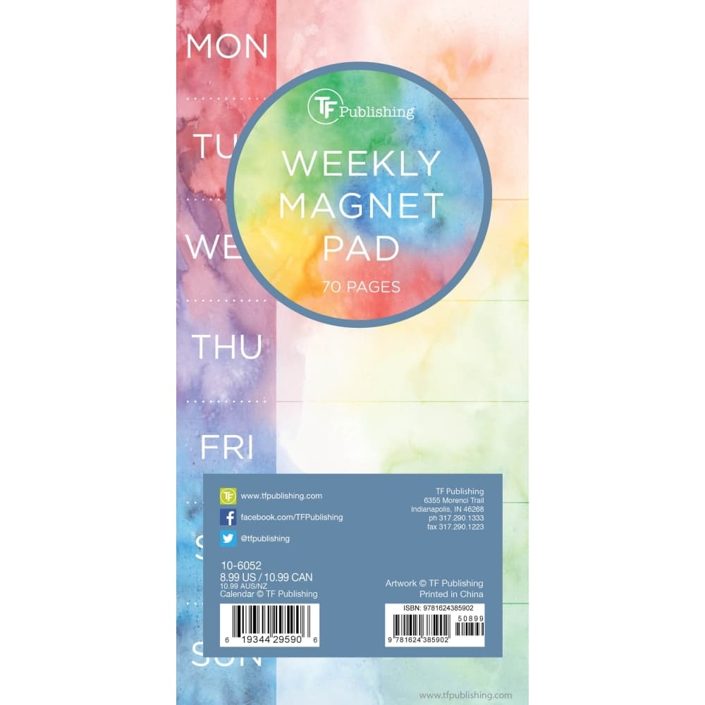Tie Dye Magnet Pad Main Product  Image width="1000" height="1000"