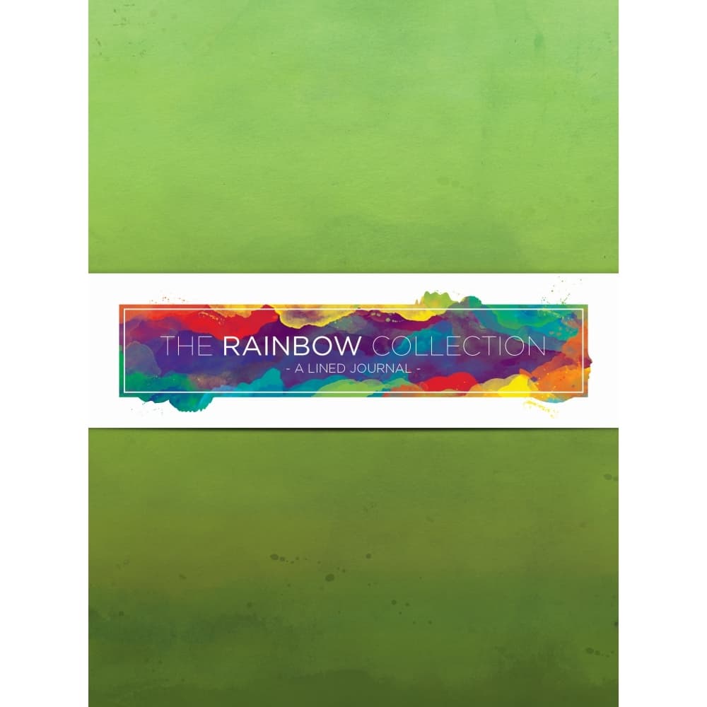 Rainbow Green Journal Main Product  Image width="1000" height="1000"