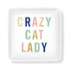 image Cat Lady Multi Square Porcelain Tray Main Product  Image width="1000" height="1000"