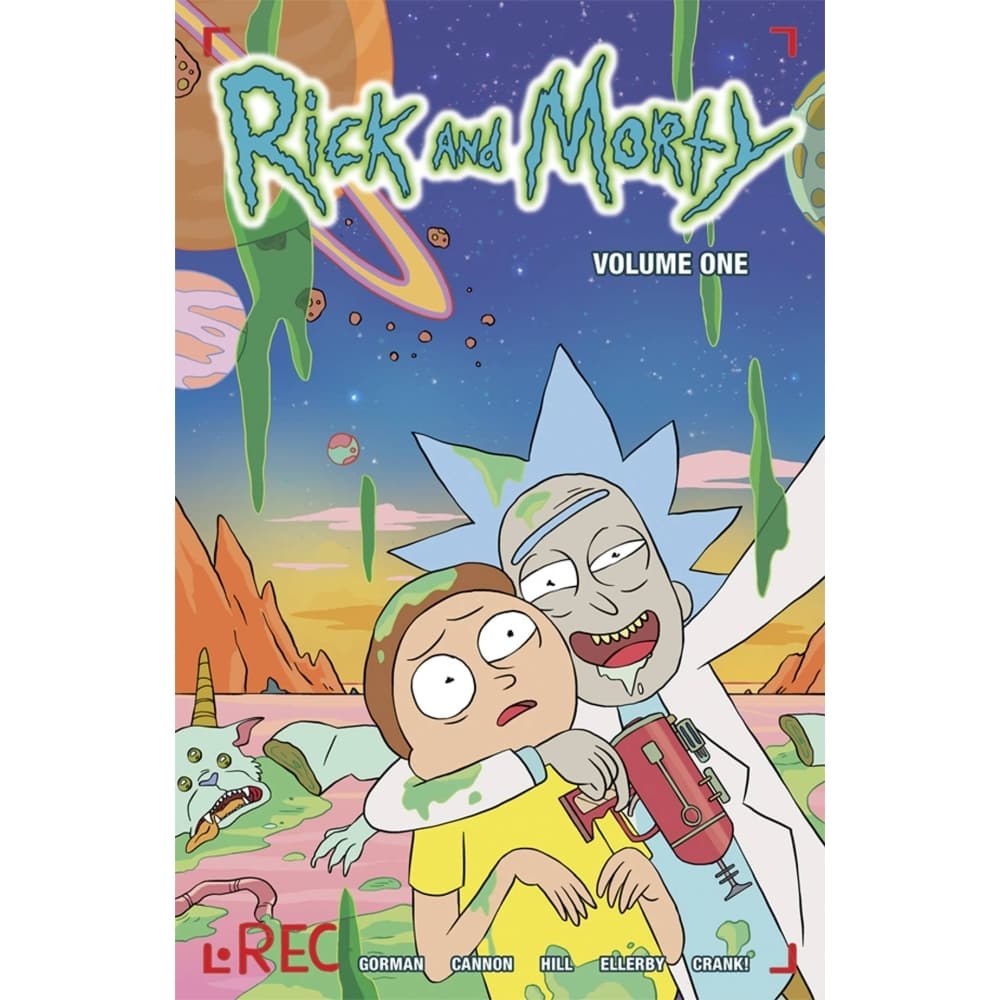 Rick-and-Morty-Volume-1-Graphic-Novel - Calendars.com