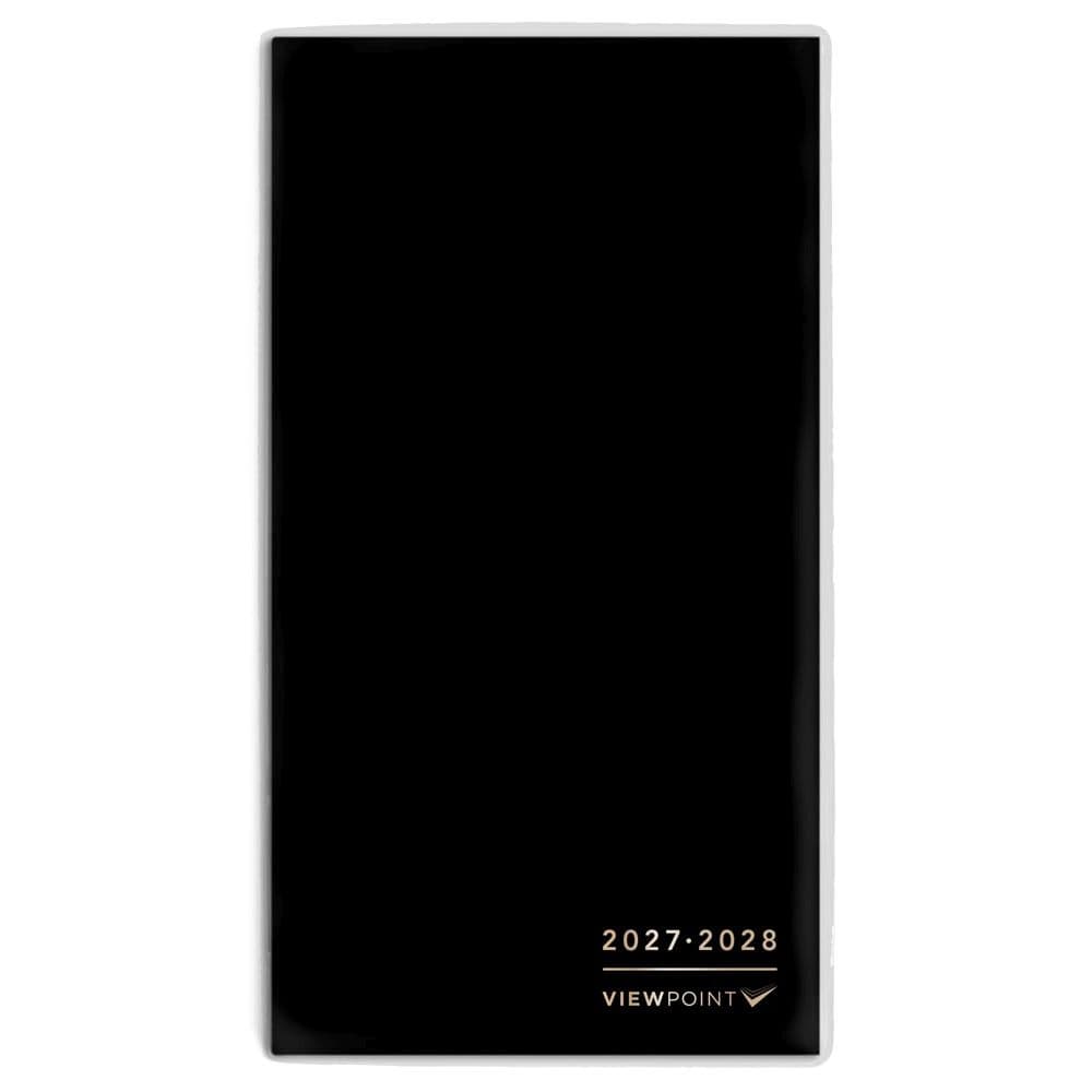 image Black View Point 2027 2 Year Pocket Planner Main Product Image