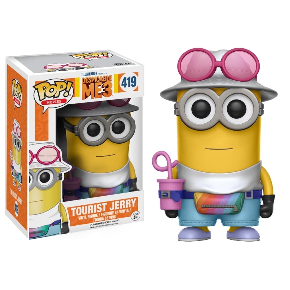 POP Vinyl Despicable Me 3 Jerry Tourist Main Product  Image width="1000" height="1000"