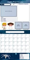 image Jedis Babys First Year Wall Calendar 3rd Product Detail  Image width="1000" height="1000"