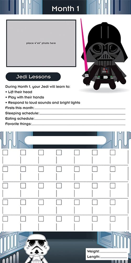 Jedis Babys First Year Wall Calendar 4th Product Detail  Image width="1000" height="1000"