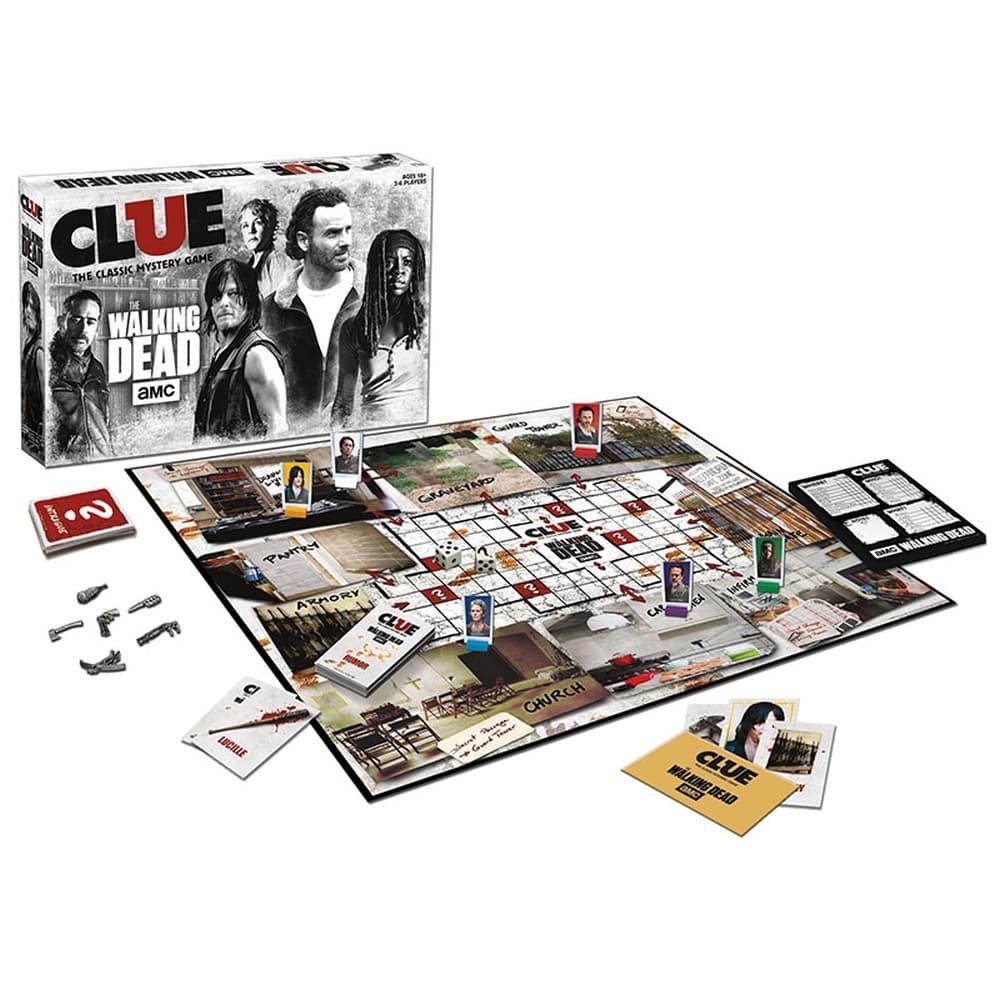 Walking Dead TV Clue Board Game 2nd Product Detail  Image width=&quot;1000&quot; height=&quot;1000&quot;