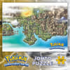 image Pokemon Johto Map 550 Piece Puzzle Main Product  Image width="1000" height="1000"