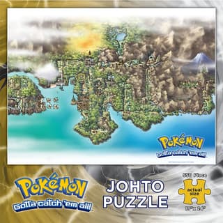 Pokemon - Kanto Region 500 Piece Puzzle