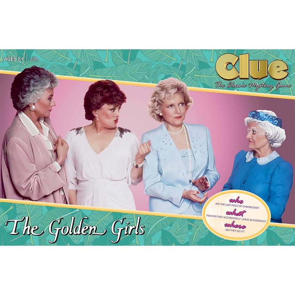 Golden Girls Clue Board Game Main Product  Image width="1000" height="1000"