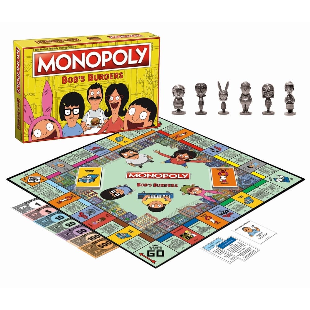 Bobs Burgers Monopoly 4th Product Detail  Image width="1000" height="1000"