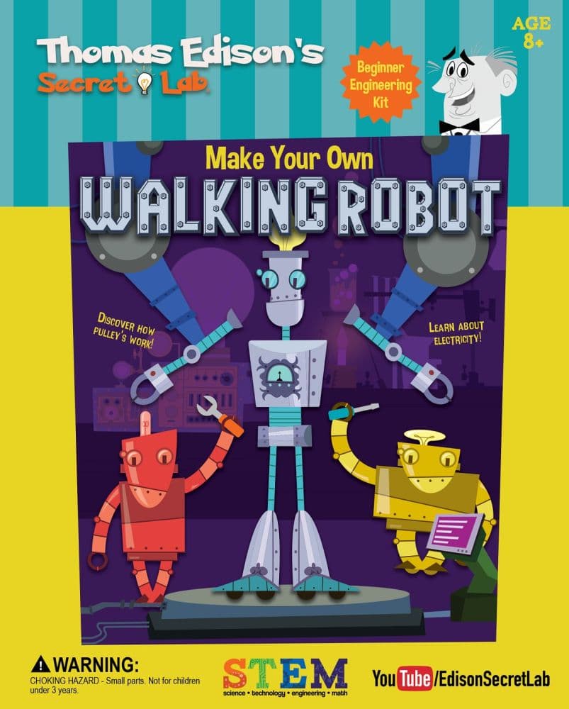 Edisons Lab Make Your Own Robot - Calendars.com
