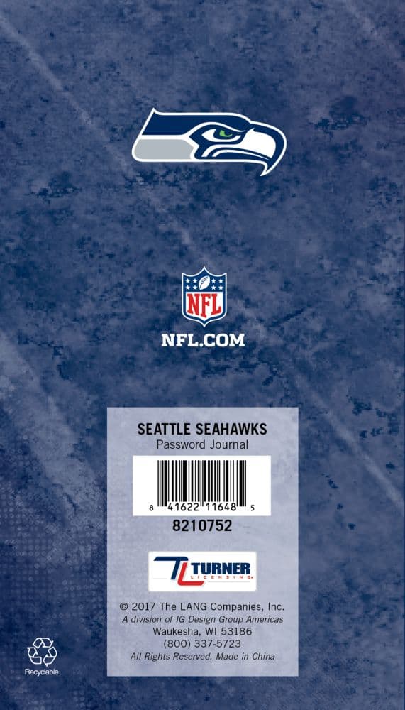 Seattle Seahawks Password Journal 2nd Product Detail  Image width=&quot;1000&quot; height=&quot;1000&quot;