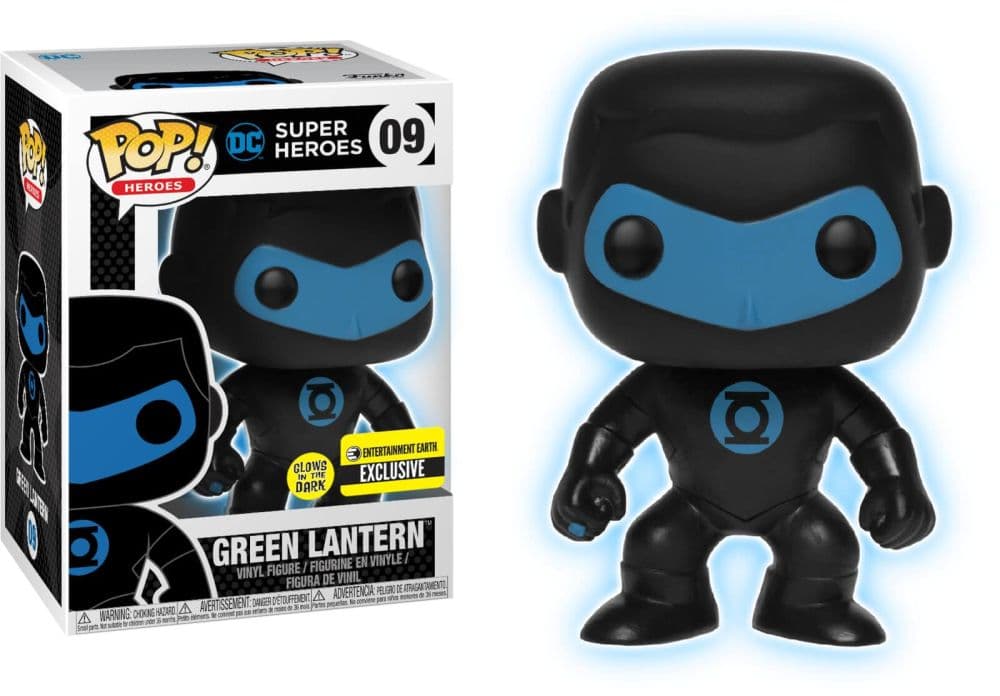 Green Lantern Silhouette Glow in the Dark POP Vinyl Main Product  Image width="1000" height="1000"