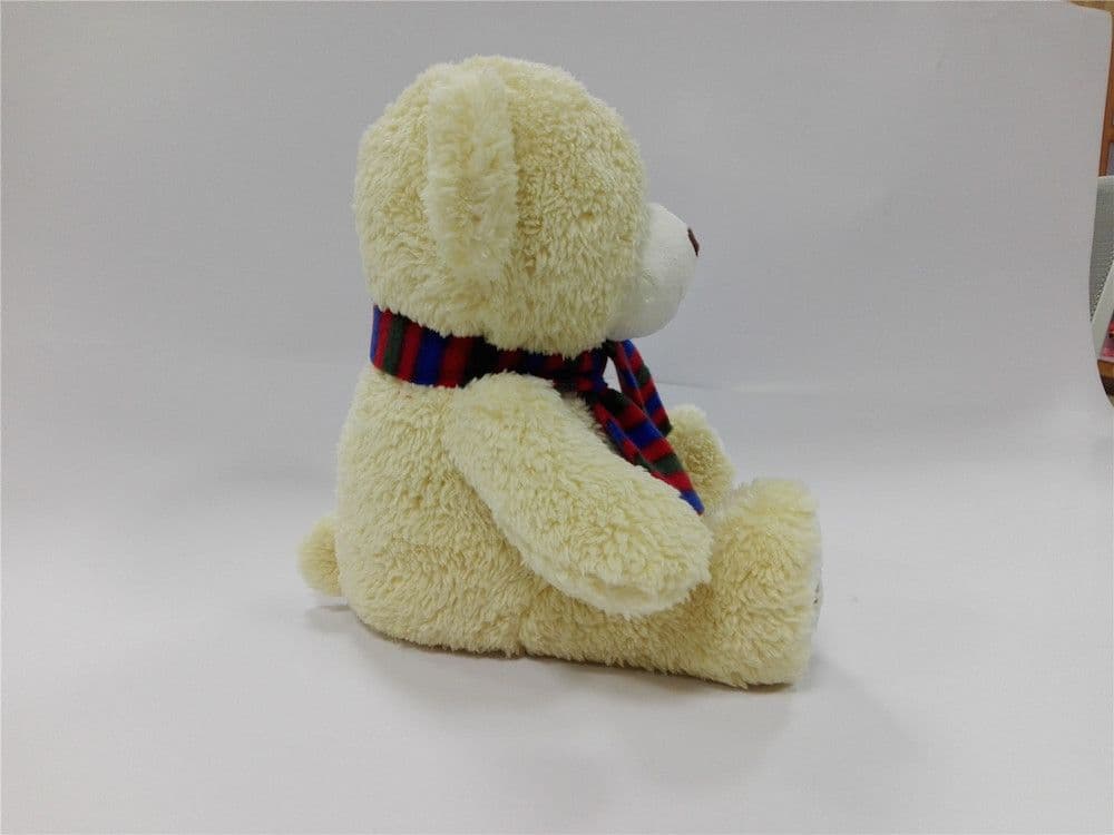 hank plush bear with scarf image 4 width="1000" height="1000"
