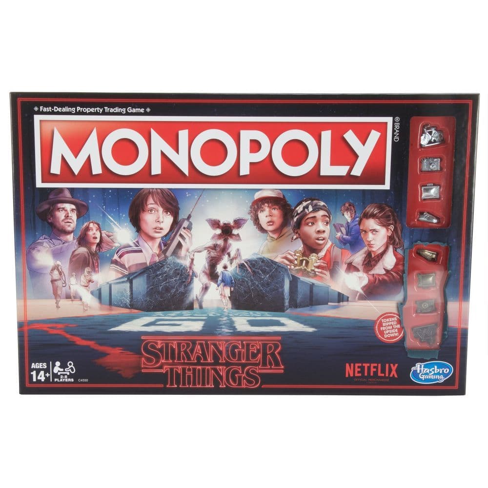 Stranger Things Monopoly Main Product  Image width="1000" height="1000"