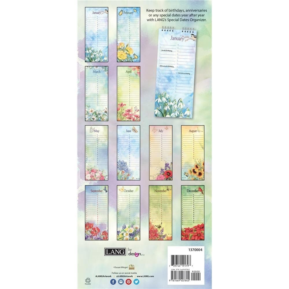 Natures Grace Special Dates Organizer by Susan Winget 2nd Product Detail  Image width=&quot;1000&quot; height=&quot;1000&quot;