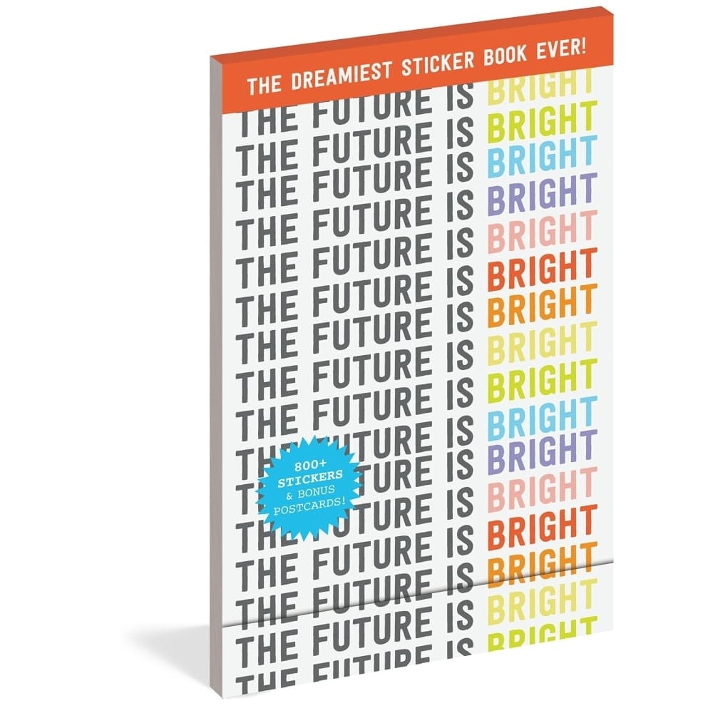 Future Is Bright Sticker Book Main Product  Image width=&quot;1000&quot; height=&quot;1000&quot;