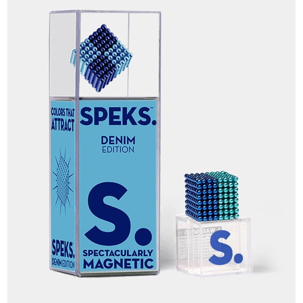 Speks Magnets Denim Main Product  Image width="1000" height="1000"
