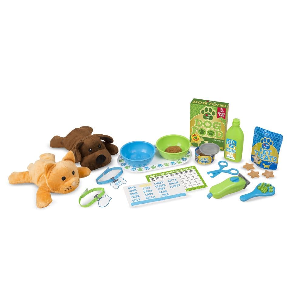 Feeding and Grooming Pet Care Playset image 6 width="1000" height="1000"