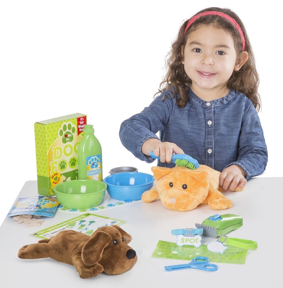 Feeding and Grooming Pet Care Playset 4th Product Detail  Image width="1000" height="1000"