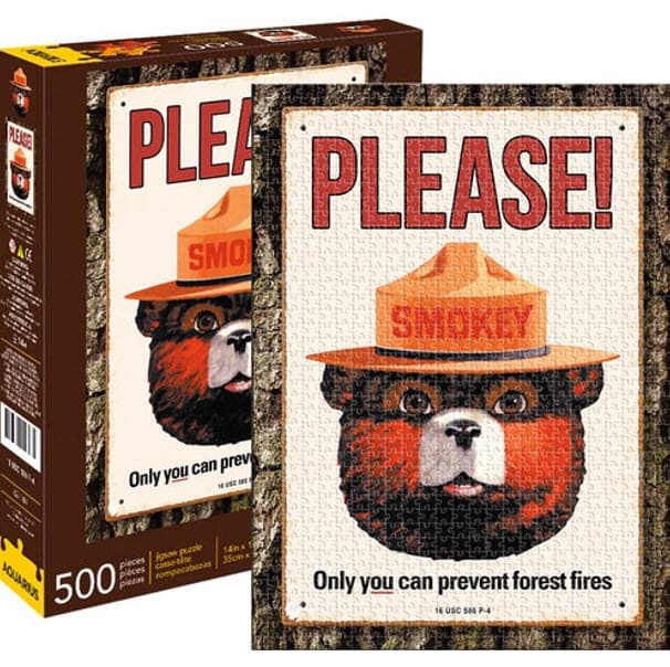 Smokey Bear 500pc Puzzle Main Product  Image width="1000" height="1000"