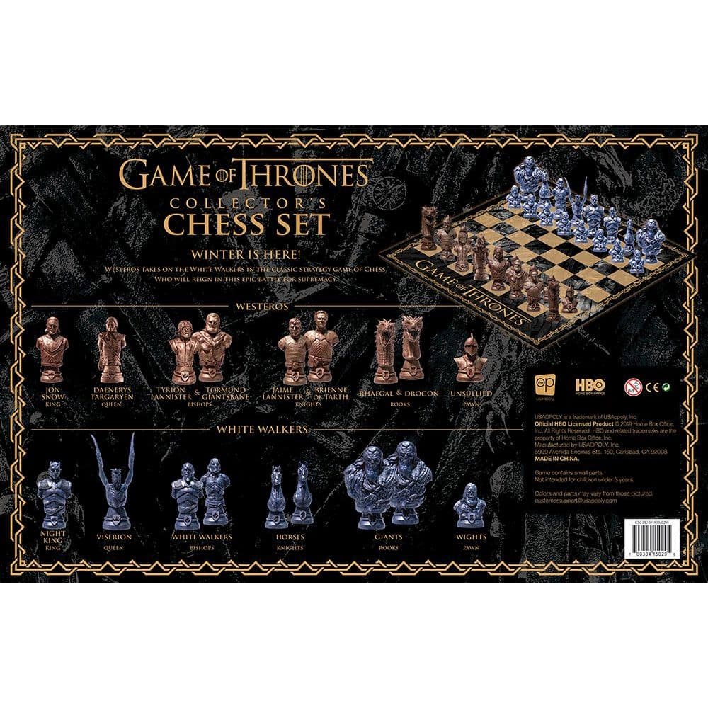 Game of Thrones Collectors Chess Set image 2 width="1000" height="1000"