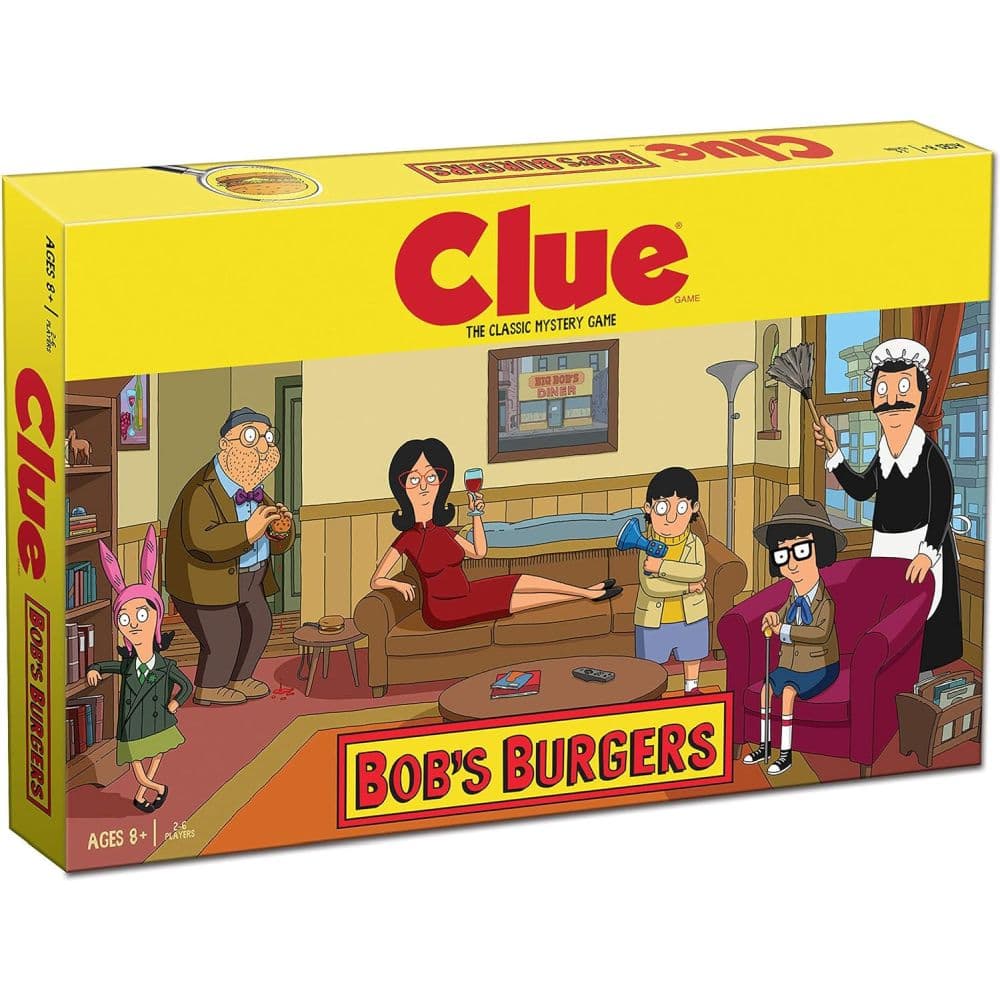 Bobs Burgers Clue Board Game Calendars com Bobs Burgers Clue Board Game Calendars com