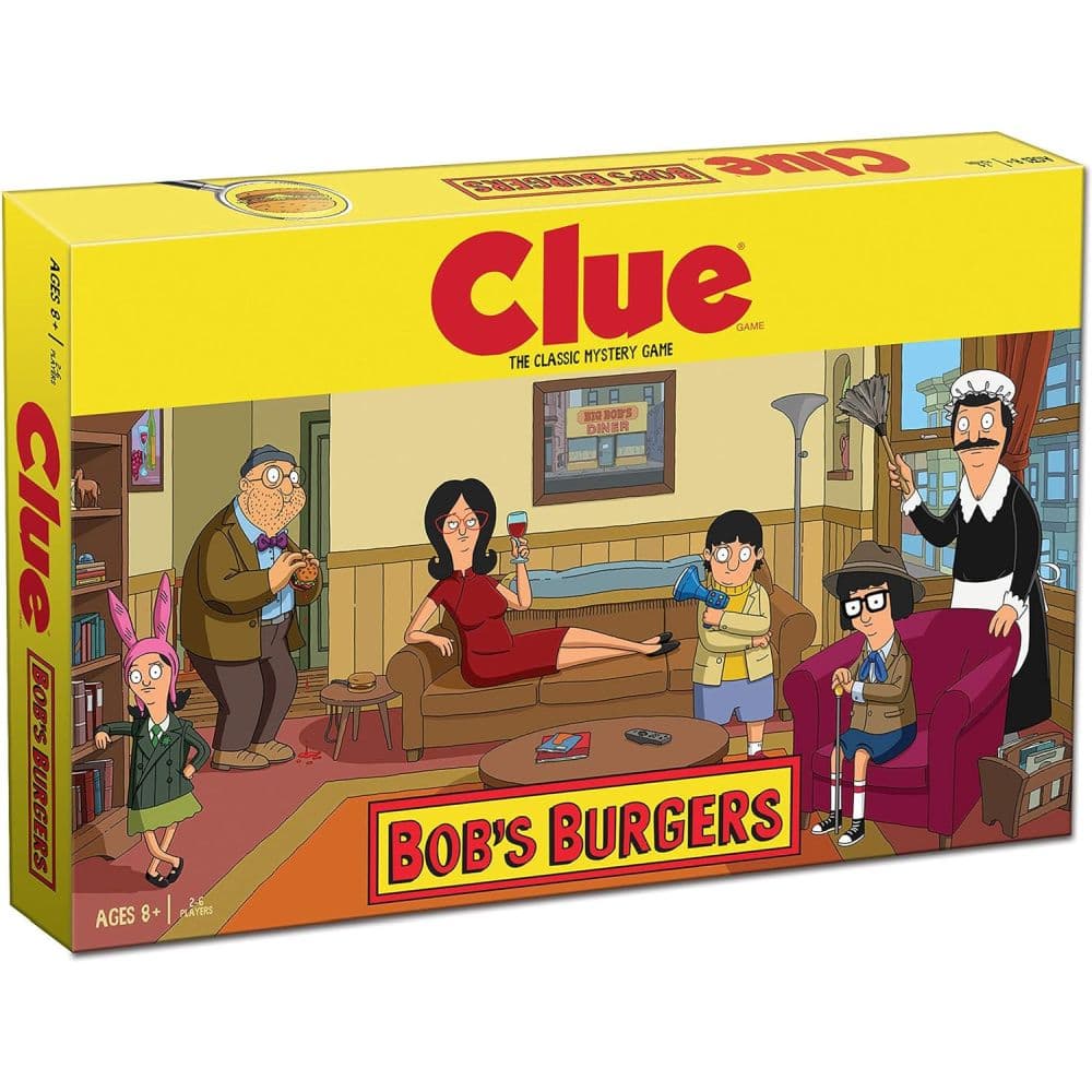 image Bobs Burgers Clue Board Game Main Image