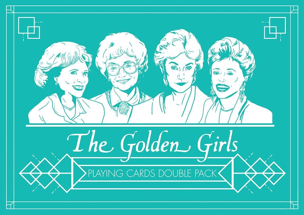 Golden Girls Playing Card Set Main Product  Image width="1000" height="1000"