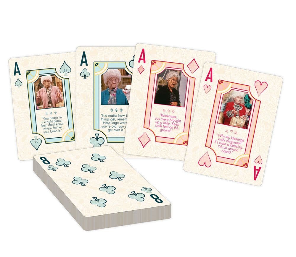 Golden Girls Playing Card Set 2nd Product Detail  Image width="1000" height="1000"