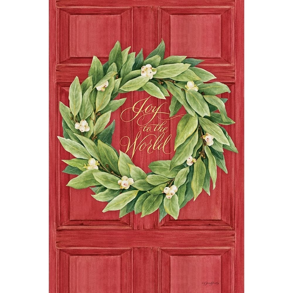 Joy to the World Outdoor Flag Mini   12 x 18 by Jane Shasky Main Product  Image width="1000" height="1000"