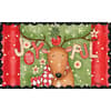 image Joyful Reindeer Doormat by LoriLynn Simms Main Product  Image width="1000" height="1000"