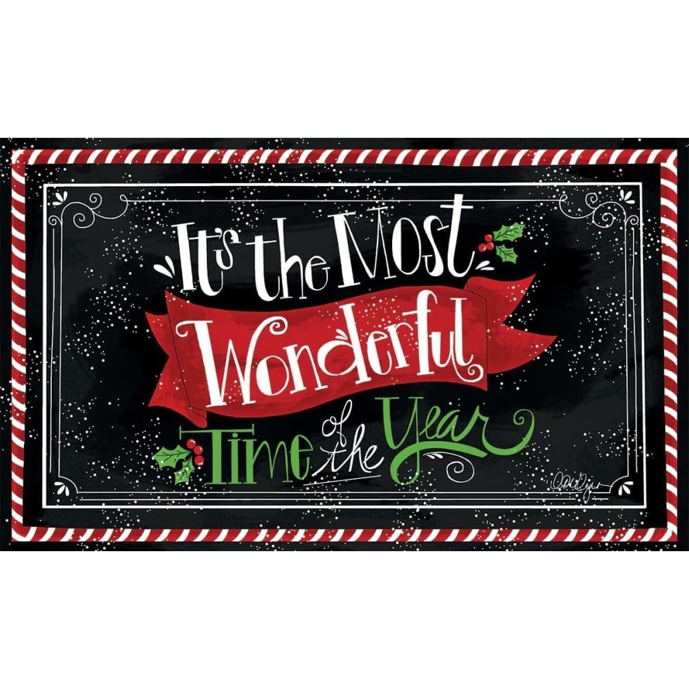 Most Wonderful Door Mat by LoriLynn Simms Main Product  Image width="1000" height="1000"