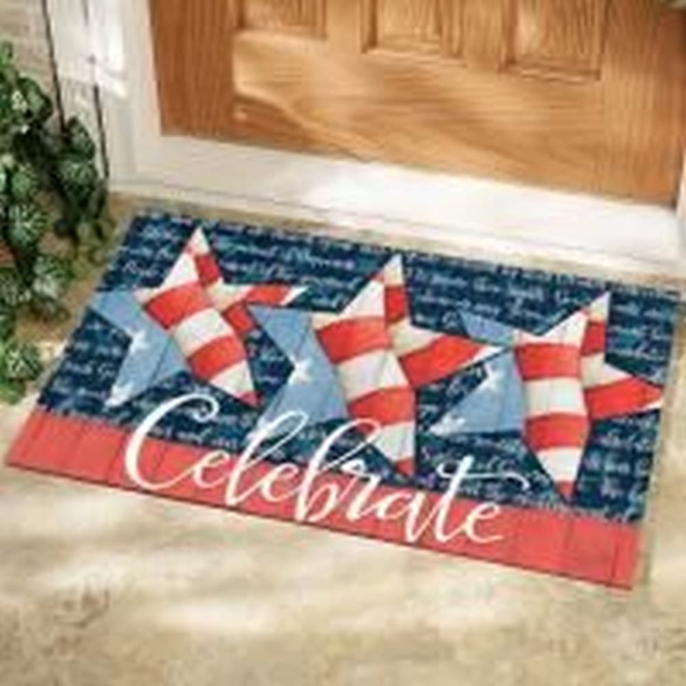 Celebrate Door Mat by Joy Hall 2nd Product Detail  Image width=&quot;1000&quot; height=&quot;1000&quot;