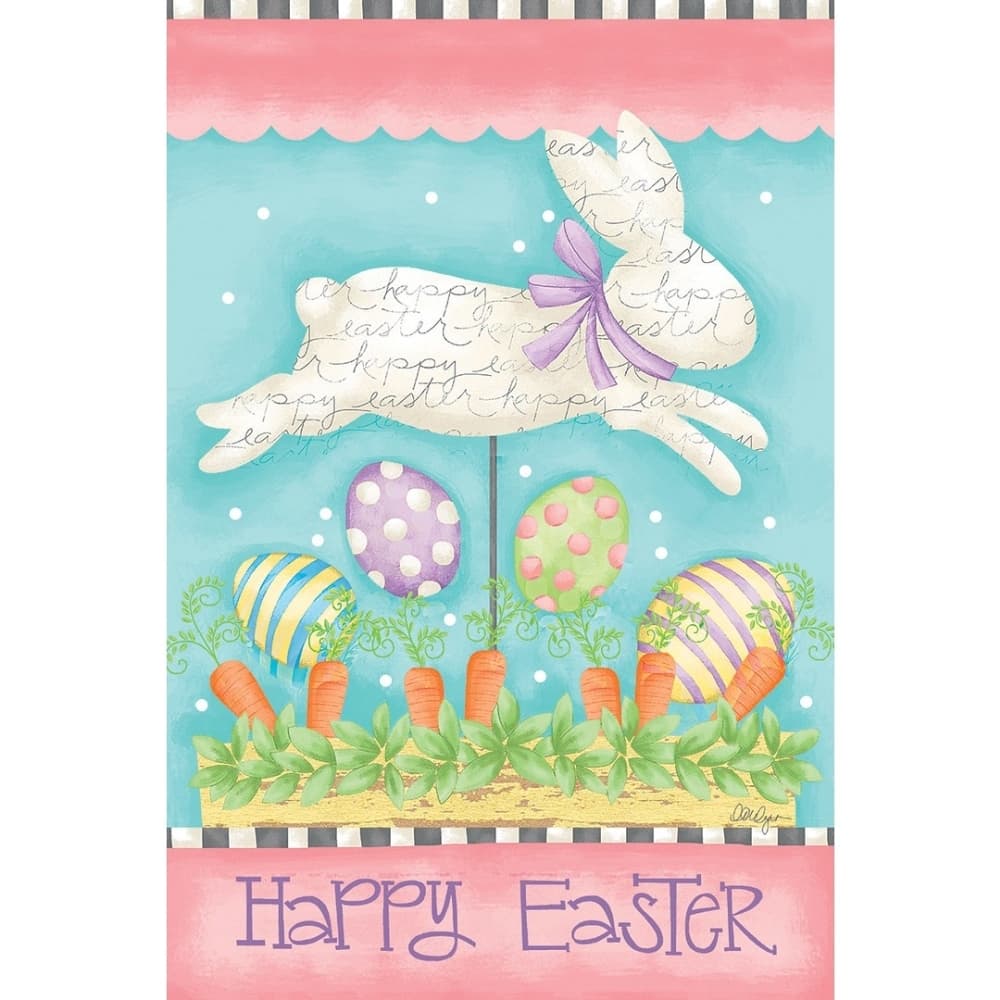 Easter Bunny Outdoor Flag Mini   12 x 18 by LoriLynn Simms Main Product  Image width="1000" height="1000"