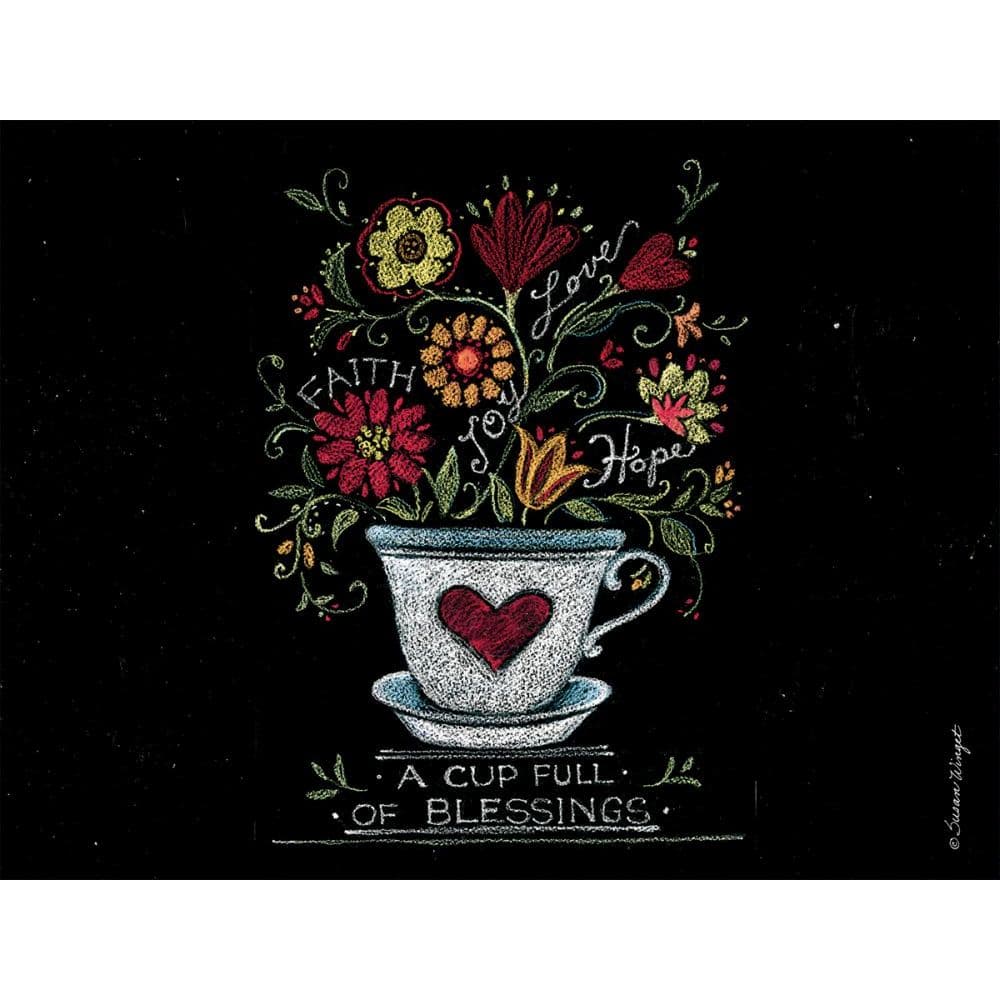 Cuppa Greetings 525 x 4 Blank Assorted Boxed Note Cards by Susan Winget 3rd Product Detail  Image width="1000" height="1000"