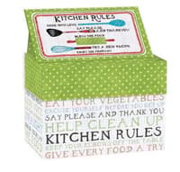 image Kitchen Rules Recipe Card Box by Susan Winget Main Product  Image width="1000" height="1000"