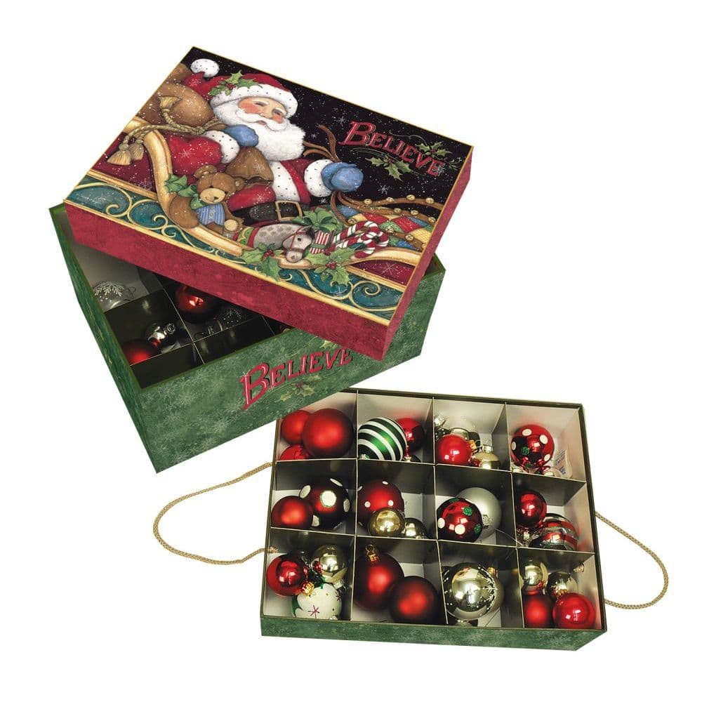 Santa Believe Ornament Box by Susan Winget 2nd Product Detail  Image width="1000" height="1000"