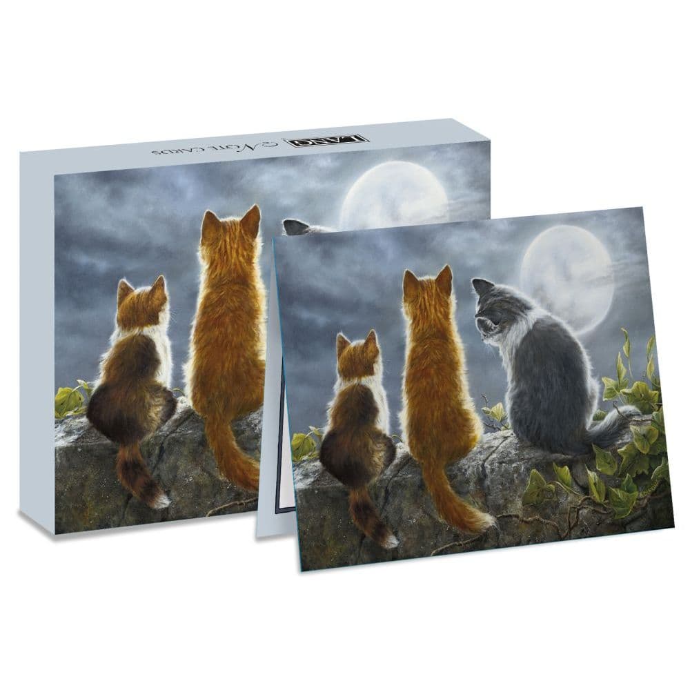 Cat Whispers Boxed Note Cards - Calendars.com