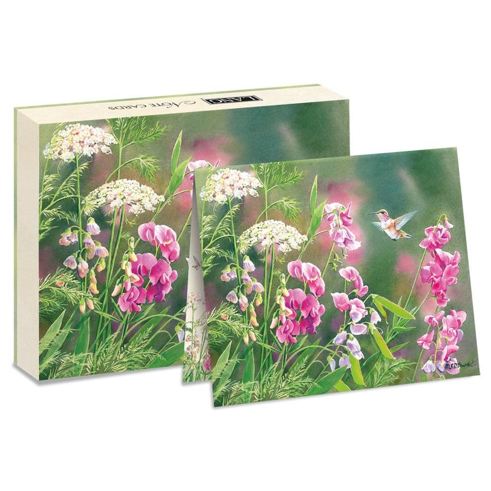 Wild Sweet Pea 4 x 525 Blank Notecards by Susan Bourdet 4th Product Detail  Image width="1000" height="1000"
