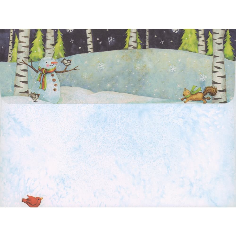Birch  Snowmen Christmas Cards by Debi Hron 6th Product Detail  Image width="1000" height="1000"