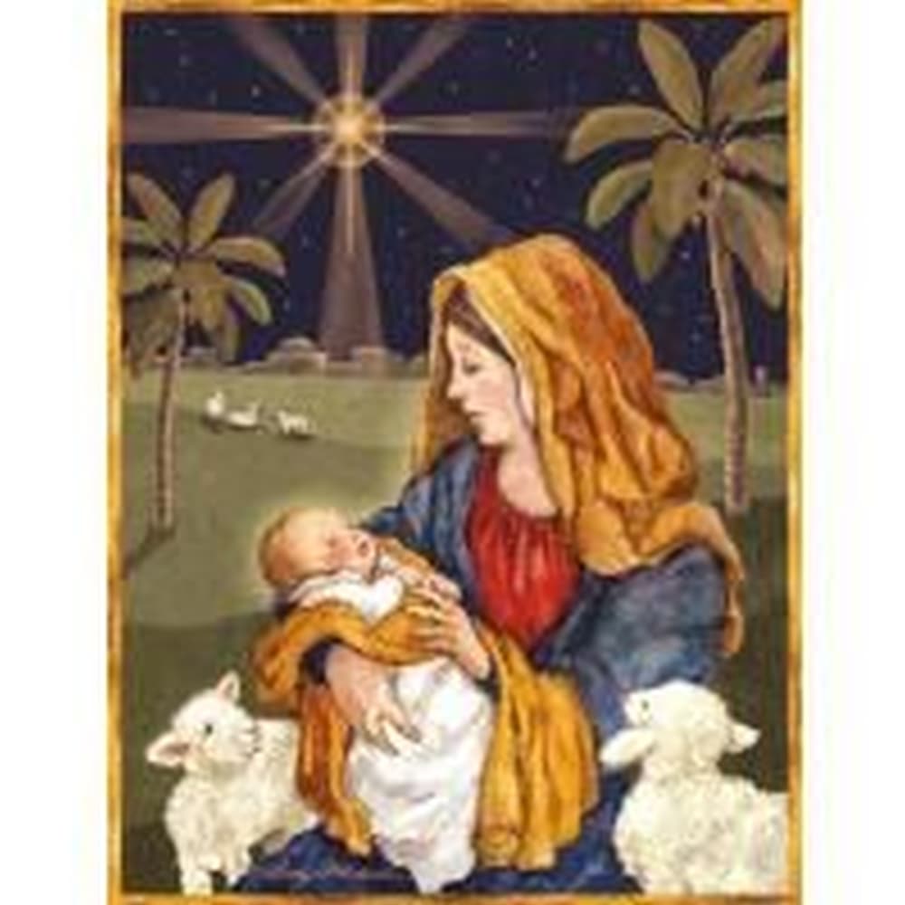 Mother  Child Christmas Cards by Betty Whiteaker Main Product  Image width="1000" height="1000"