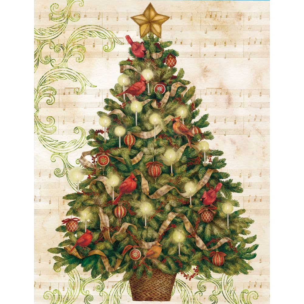 Christmas Tree Christmas Cards by Tim Coffey 4th Product Detail  Image width="1000" height="1000"