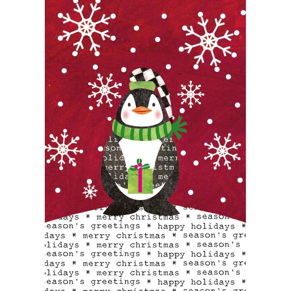 Stocking Cap Penguin Artisan 35 In X 5 In Petite Christmas Cards by Wendy Bentley Main Product  Image width=&quot;1000&quot; height=&quot;1000&quot;