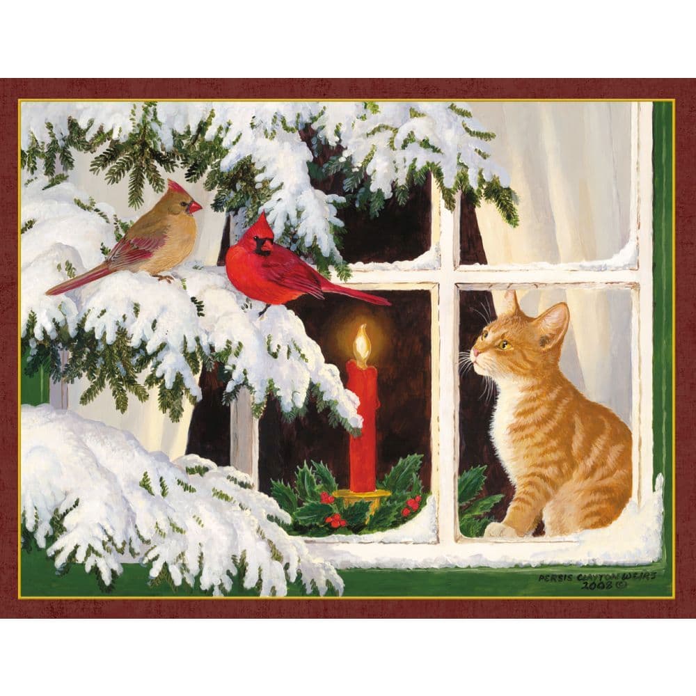 Kitten Christmas 5375 In X 6875 In Assorted Boxed Christmas Cards 2nd Product Detail  Image width=&quot;1000&quot; height=&quot;1000&quot;