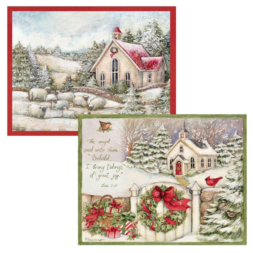 Little Church Assorted Boxed Christmas Cards by Susan Winget ...