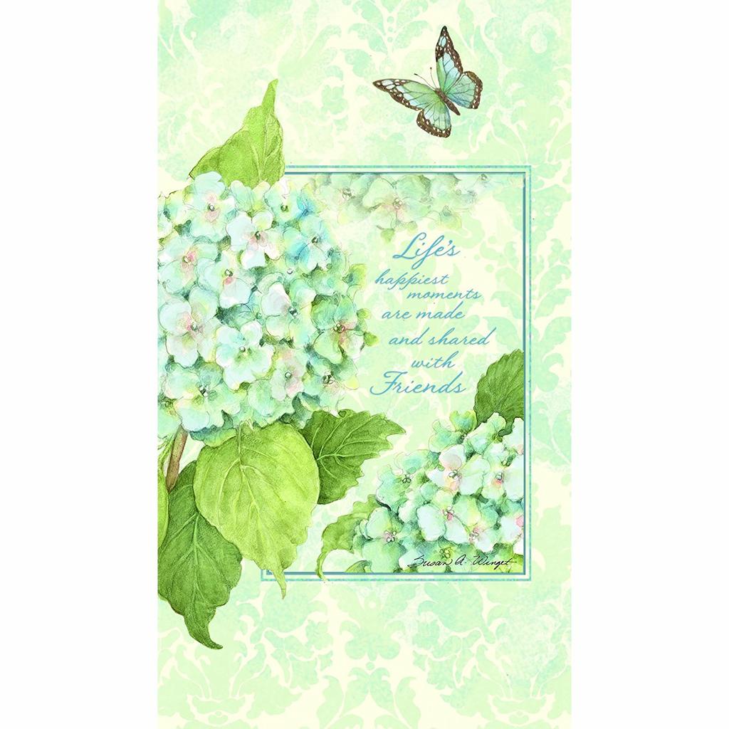 Blue Hydrangea Pocket Address Book by Susan Winget Main Product  Image width="1000" height="1000"